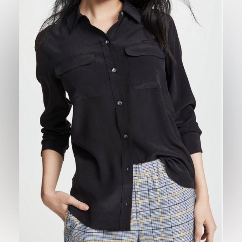 Black Button Down